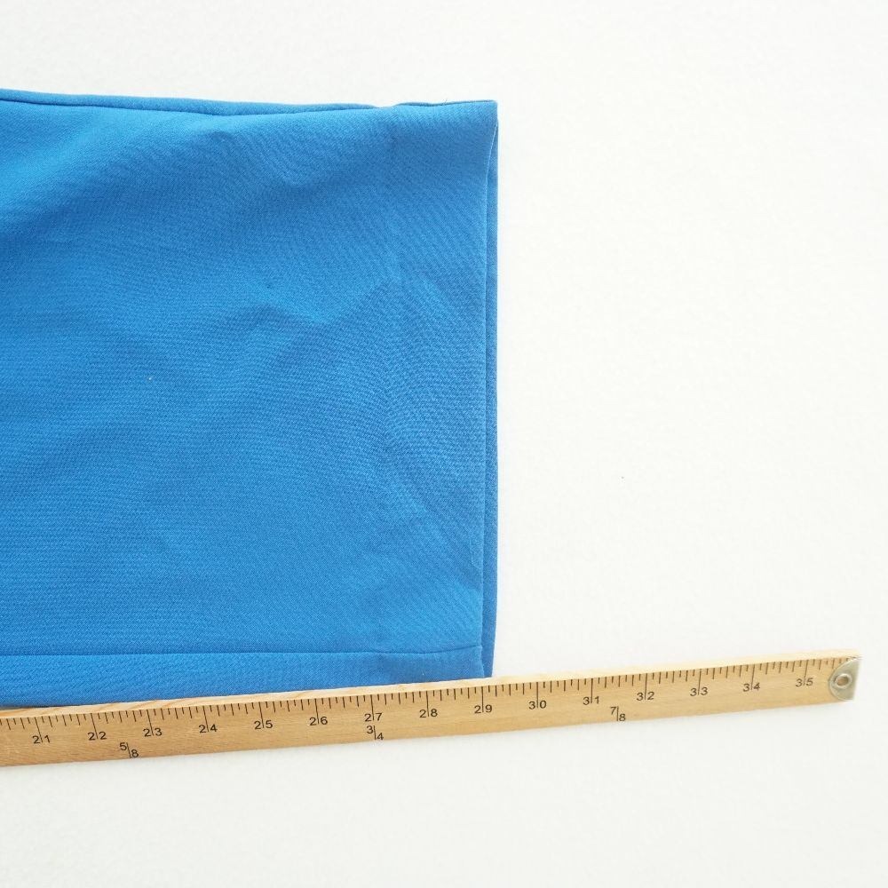 Abercrombie & Fitch Blue Wide Leg Pleated Trousers Dress Pants Size 32/14 - Picture 7 of 10